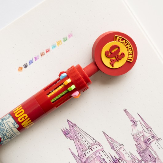 STYLO 3D 10 COULEURS HARRY POTTER VOIE 9 3/4