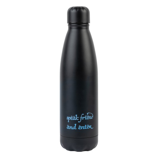 BOUTEILLE MÉTALLIQUE THERMOREACTIF 750ML LE SEIGNEUR DES ANNEAUX - LA PORTE DE LA MORIA