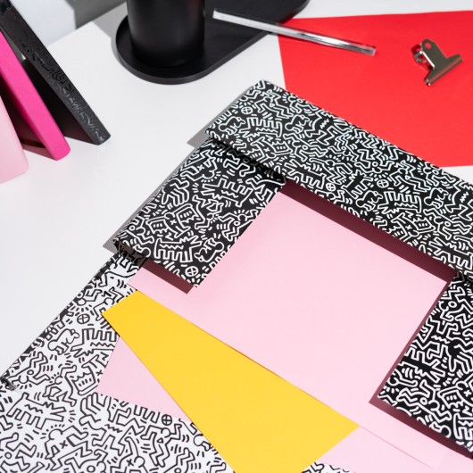 CHEMISES À RABATS KEITH HARING