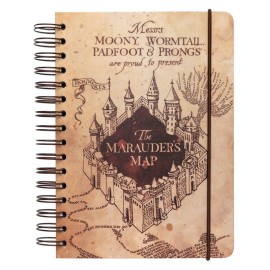 CARNET COUVERTURE RIGIDE A5 HARRY POTTER