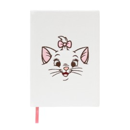CAHIER PREMIUM A5 COUVERTURE EN PELUCHE DISNEY LES BONJOUR MARIE