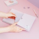 CAHIER PREMIUM A5 COUVERTURE EN PELUCHE PUSHEEN MOMENTS