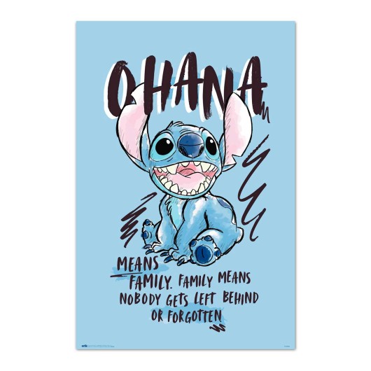 POSTER DISNEY STITCH