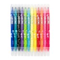 SET DE 12 MARQUEURS EFFACABLES SNOOPY