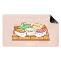 TAPIS DE SOURIS EN SIMILI CUIR (PU) PUSHEEN SUSHI ROLL