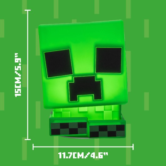 LAMPE EN SILICONE RECHARGEABLE MINECRAFT