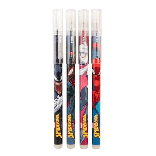 SET DE STYLOS EFFAÇABLES MARVEL SPIDER MAN