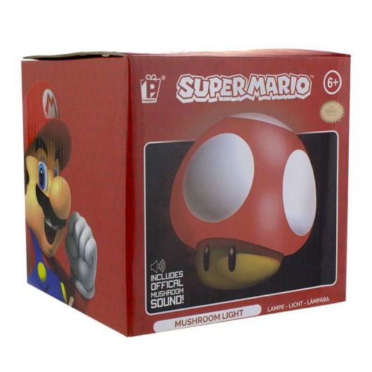 LAMPARA SUPER MARIO MUSHROOM