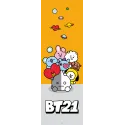 POSTER PUERTA BT21 PERSONAJES