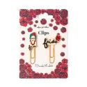 CLIPS CON TOPPER FRIDA KAHLO