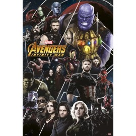 POSTER LOS VENGADORES: INFINITY WAR 2
