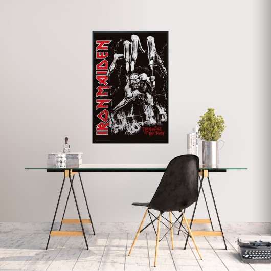 POSTER IRON MAIDEN NUMBER OF THE BEAST