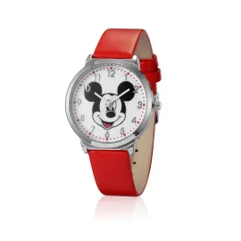 RELOJ DE PULSERA DISNEY MICKEY MOUSE ROJO
