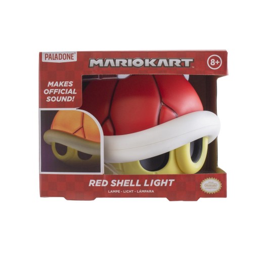 LAMPARA CON SONIDO NINTENDO MARIO KART RED SHELL
