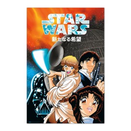 POSTER STAR WARS MANGA A NEW HOPE