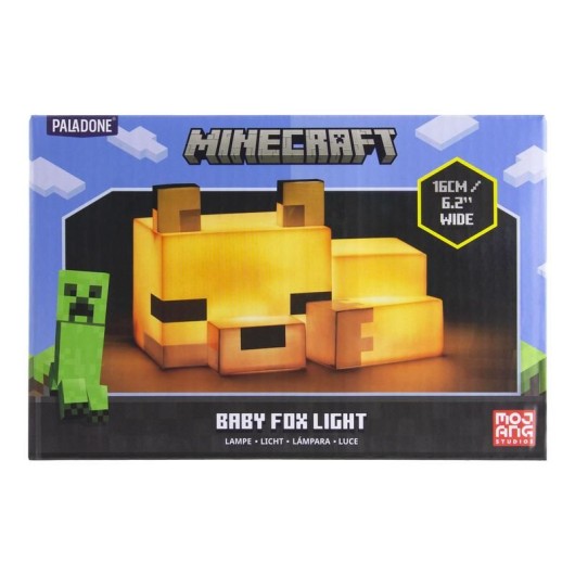 LAMPARA MINECRAFT ZORRO