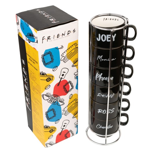 JUEGO DE 6 TAZAS FRIENDS
