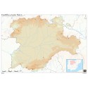 MAPA MUDO ES CASTILLA Y LEON FISICO