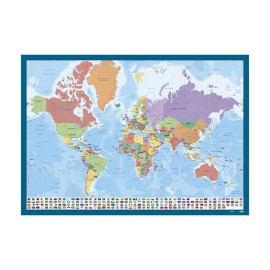 VADE ESCOLAR CARTE DU MONDE