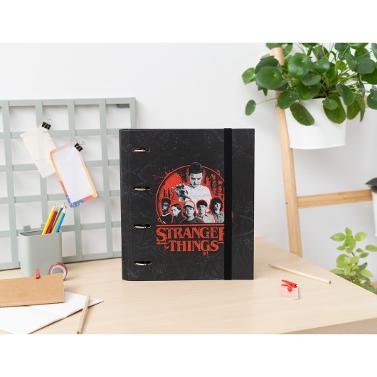 CARPETA 4 ANILLAS STRANGER THINGS