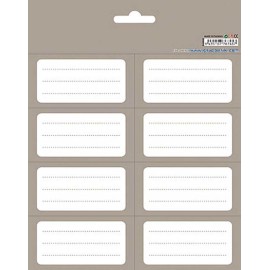 ETIQUETAS ADHESIVAS COLOR GREY
