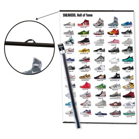 PACK COLGADOR CON POSTER SNEAKERS HALL OF FAME