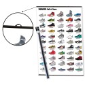 PACK COLGADOR CON POSTER SNEAKERS HALL OF FAME