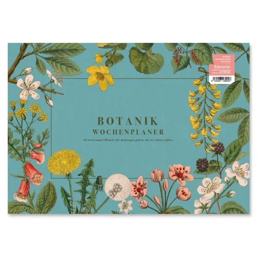 BLOC PLANIFICADOR SEMANAL A3 BOTANICAL ALEMAN
