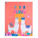 ALBUM FOTO 200 BOLSILLOS 13X20CM LLAMA