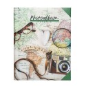 ALBUM FOTO 24X32CM 30 PAGINAS AUTOADHESIVAS TRAVEL VINTAGE