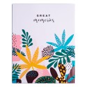 ALBUM FOTO SOFT 96 BOLSILLOS 13X20CM ABSTRACT TROPICS