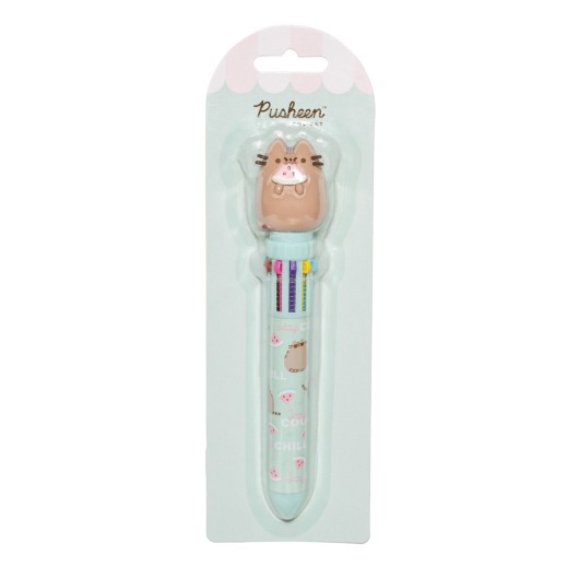 BOLIGRAFO 3D 10 COLORES PUSHEEN FOODIE COLLECTION