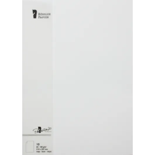 FOLIO A4 PAPERADO 10 UNIDADES BLANCO