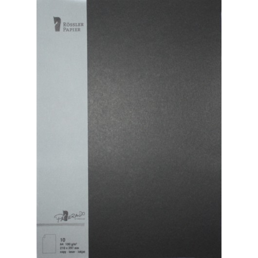 FOLIO A4 PAPERADO 10 UNIDADES NEGRO