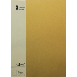 FOLIO A4 PAPERADO 10 UNIDADES ORO
