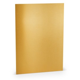 FOLIO A4 PAPERADO 10 UNIDADES ORO 2