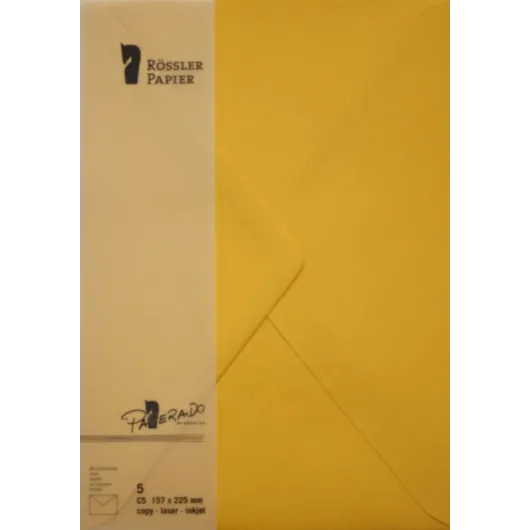 SOBRE C5 PAPERADO 5 UNIDADES YEMA