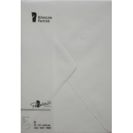 SOBRE C5 PAPERADO 5 UNIDADES GRIS PERLA