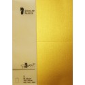 TARJETA A6 PAPERADO 5 UNIDADES ORO