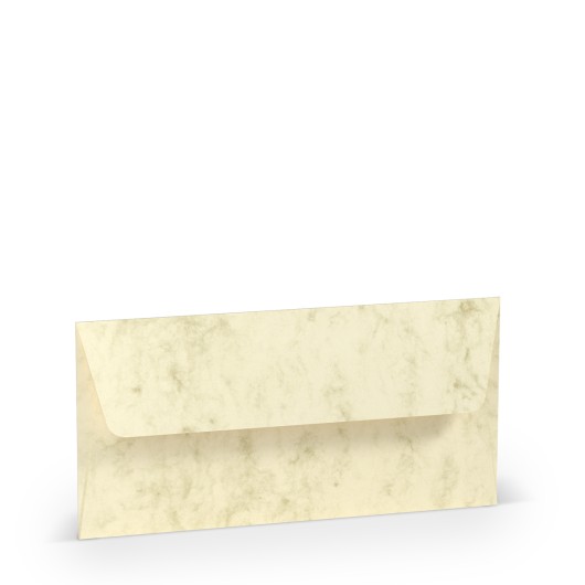 SOBRE DL AMERICANO COLORETTI 5 UNIDADES MARMOL CREMA