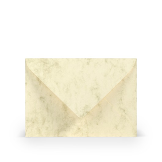SOBRE C6 MINISTRO COLORETTI 5 UNIDADES MARMOL CREMA