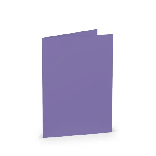 TARJETA A6 DOBLE COLORETTI 5 UNIDADES LILA
