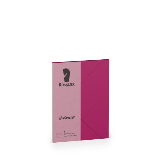 SOBRE C7 COLORETTI 5 UNIDADES MAGENTA