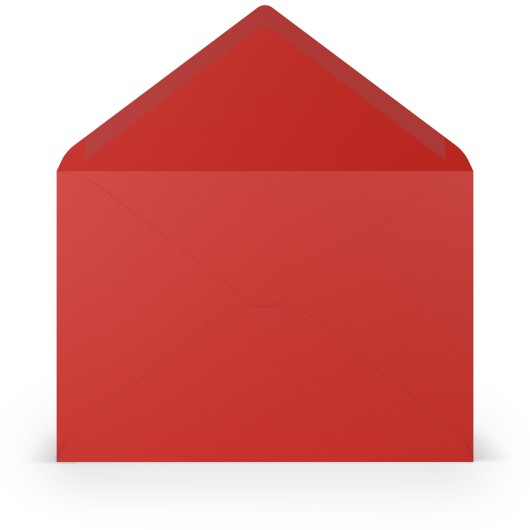 SOBRE C5 COLORETTI 5 UNIDADES ROJO