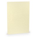TARJETA A4 COLORETTI 10 UNIDADES PERGAMINO CREMA
