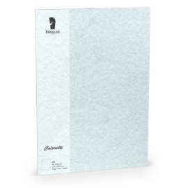 TARJETA A4 COLORETTI 10 UNIDADES PERGAMINO AZUL