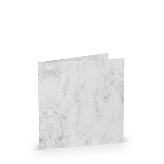TARJETA DOBLE 157X157 COLORETTI 5 UNIDADES MARMOL GRIS