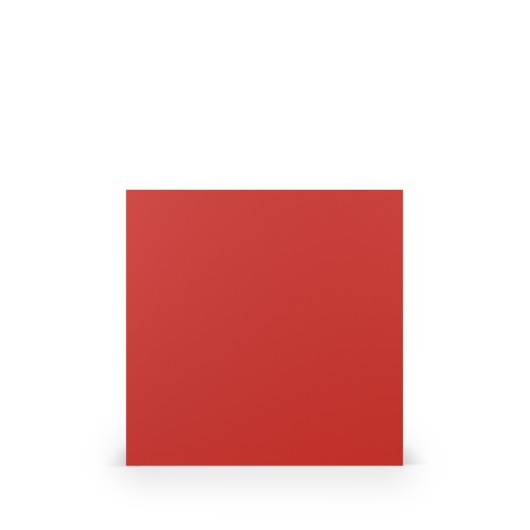 TARJETA DOBLE 157X157 COLORETTI 5 UNIDADES ROJO