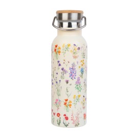 BOTELLA METALICA CON ASA BOTANICAL WILD FLOWERS KOKONOTE 2