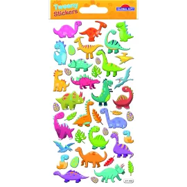 PEGATINAS TWEENY FOAMY DINOSAURIOS BRILLO 2